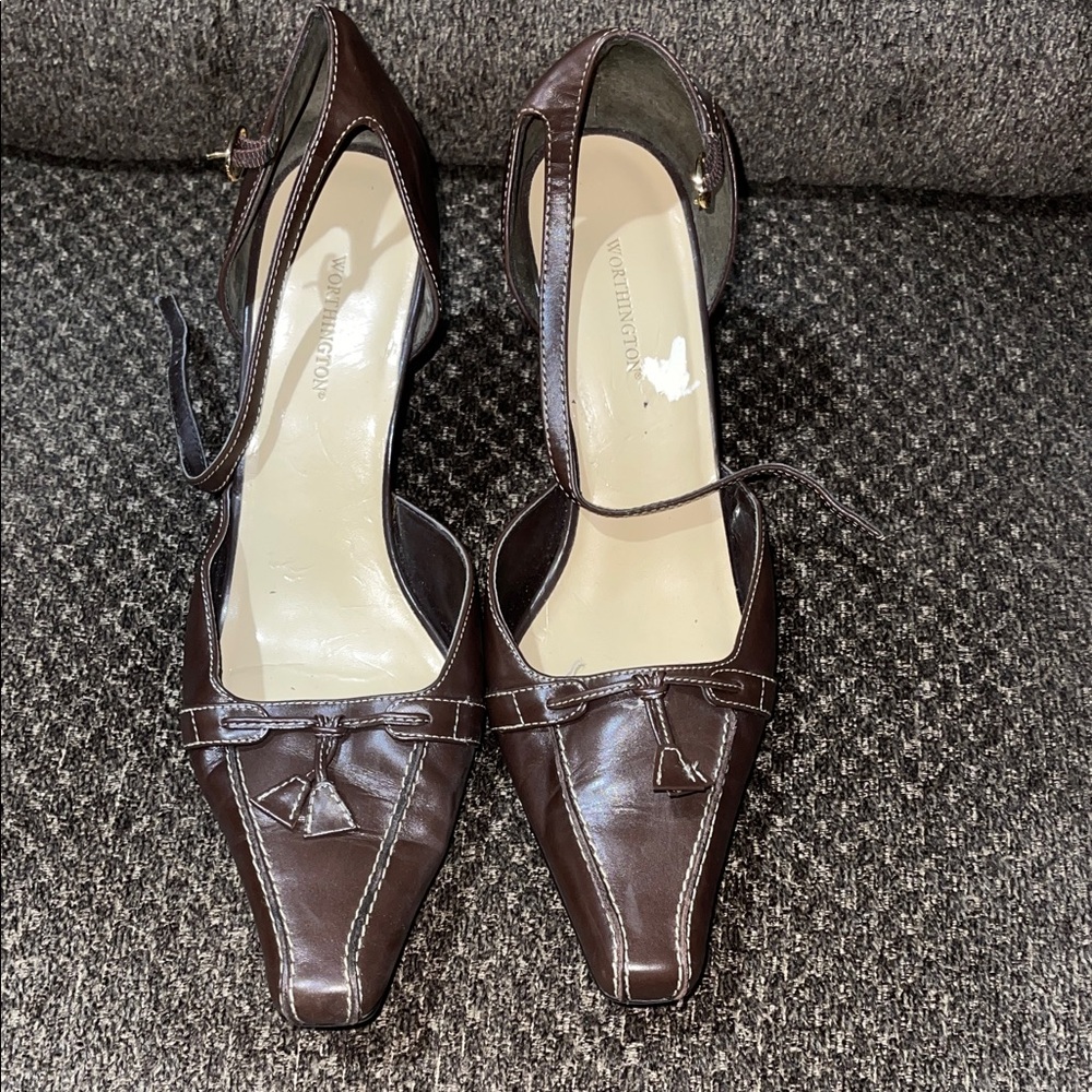 Worthington Dark Brown Heels